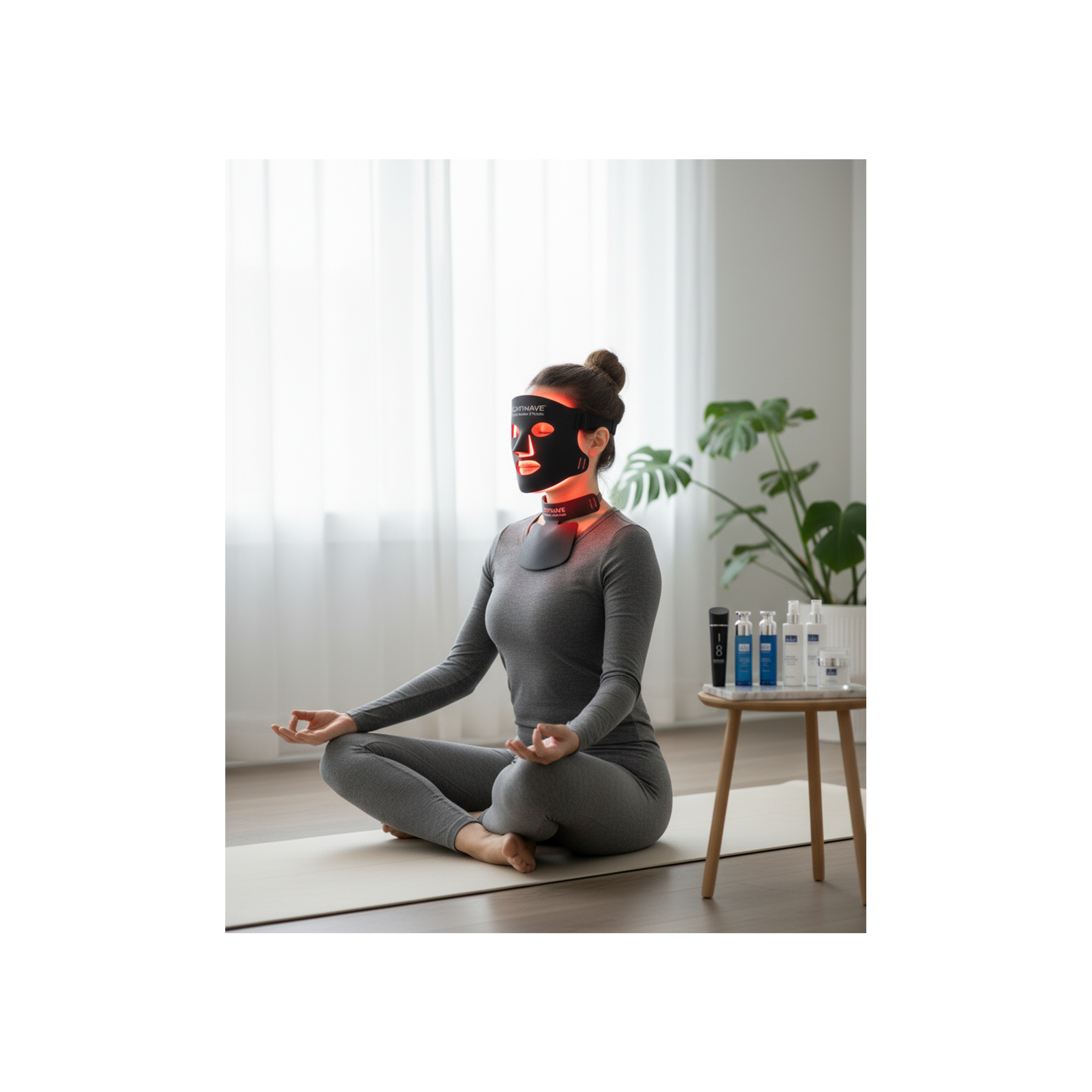 Allure Activate Dual-Light Face and Neck Mask