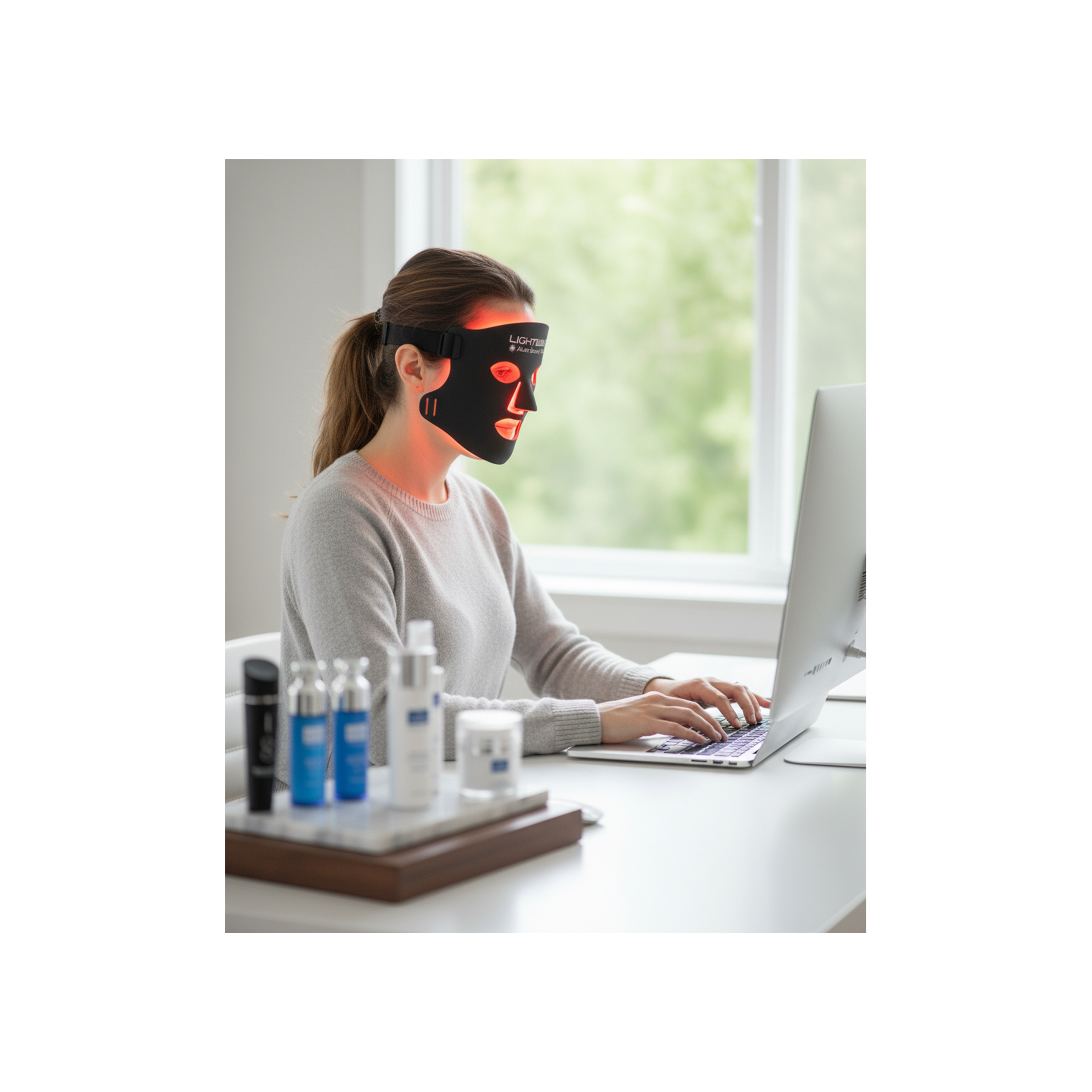 Allure Activate Dual-Light Face and Neck Mask