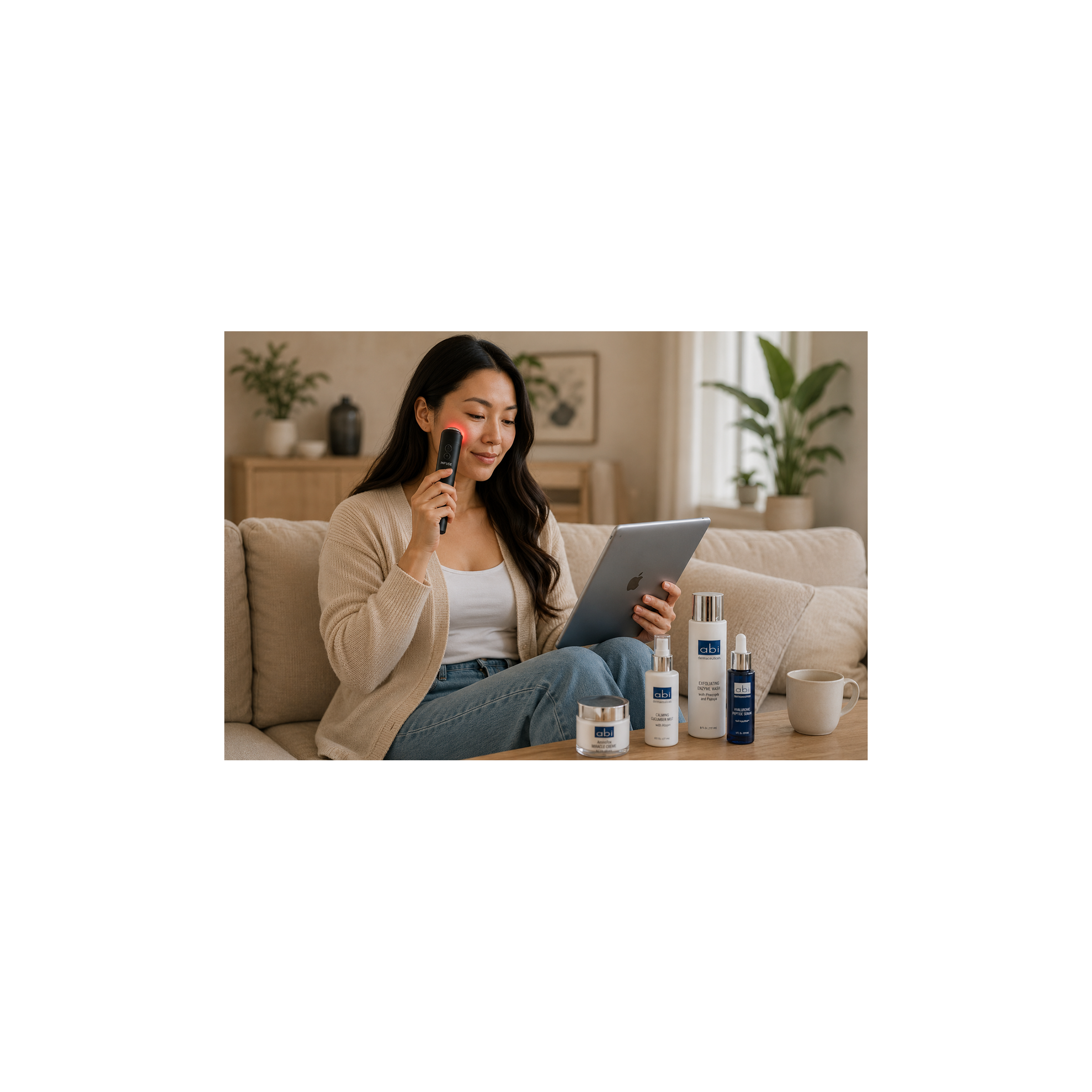 Allure INFUSE™ Tri-Fusion Skincare Wand